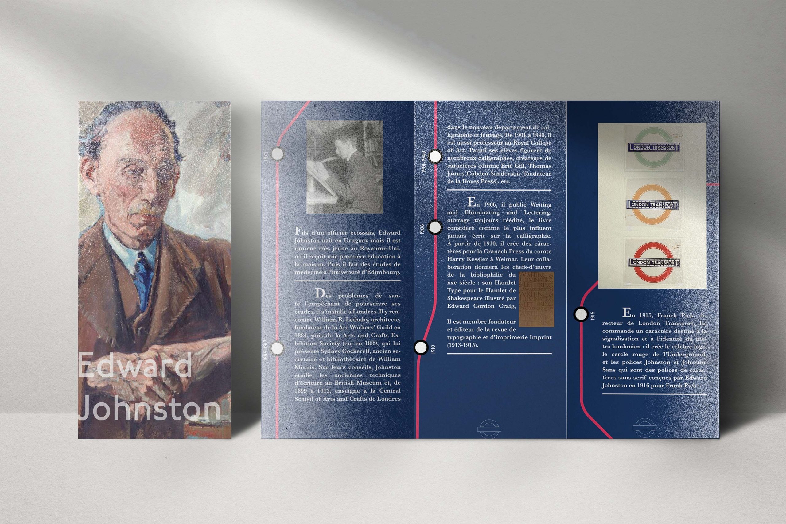 Brochure Museum Edward Johnston